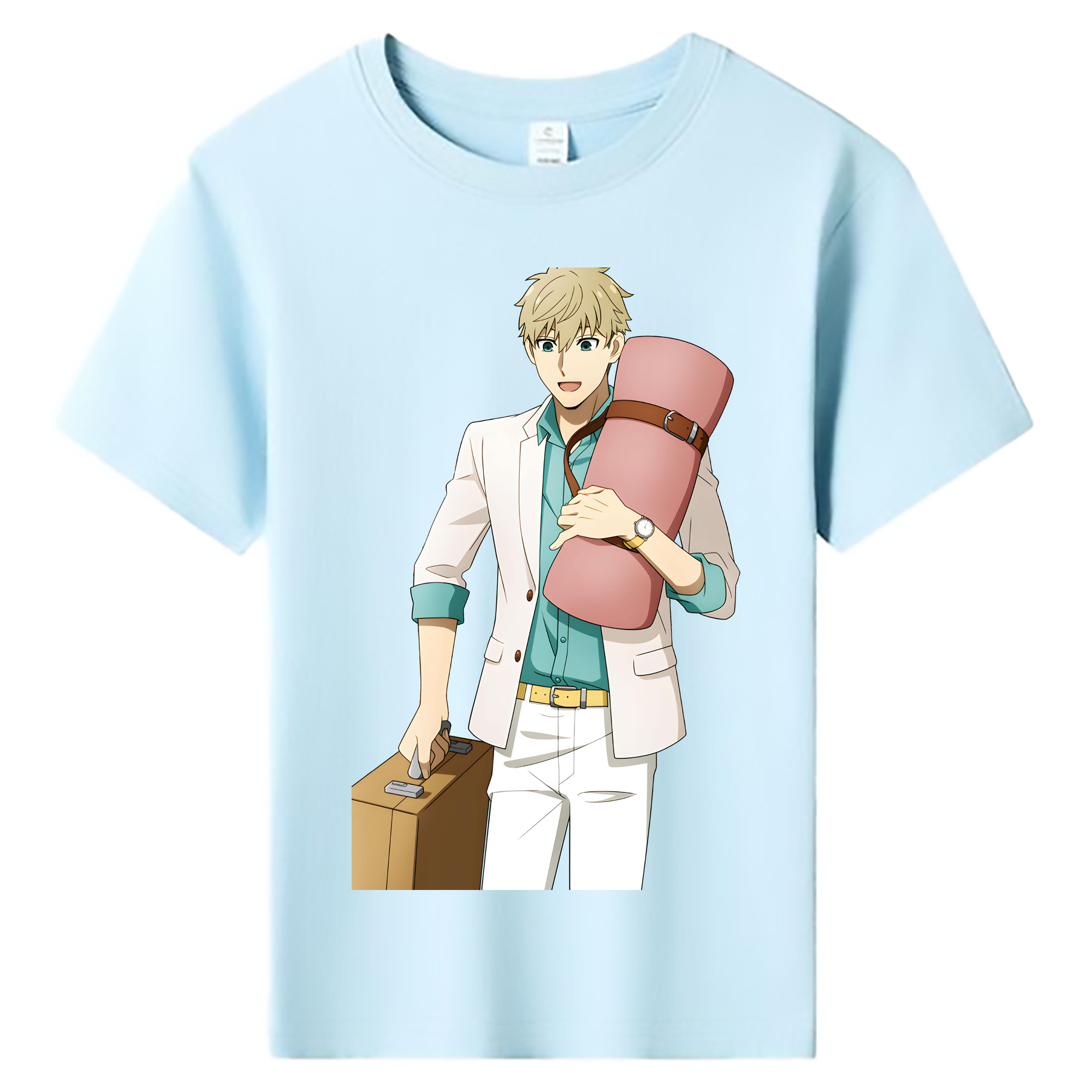 （画像用） SPY×FAMILY间谍家家酒 綿100％キッズTシャツ（フロントプリント）